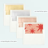 "That First Cake" - Children's Birthday Party Invitations in Citrus by Christie Garcia - Envelope Liner Options