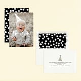 "Hats Off" - Children's Birthday Party Invitations in Sugar by Christie Garcia - Assembled