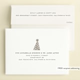 "Hats Off" - Children's Birthday Party Invitations in Sugar by Christie Garcia - FREE Recipient Addressing