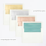 "Woodland" - Children's Birthday Party Invitations in Turquoise by Kampai Designs - Envelope Liner Options
