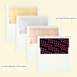 "Autumn Celebration" - Children's Birthday Party Invitations in Grape Juice by Nazia Hyder - Envelope Liner Options