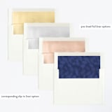 "Blue Water" - Children's Birthday Party Invitations in Navy by Haley Warner - Envelope Liner Options