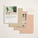 "Vintage Woodland Fairy" - Children's Birthday Party Invitations in Petal by Jennifer Wick - Back of Card Options