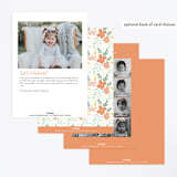 "Woodland One" - Children's Birthday Party Invitations in Snow by Grace Kreinbrink - Back of Card Options