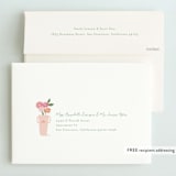 "Petite flower cart" - Children's Birthday Party Invitations in Grass by Jennifer Wick - FREE Recipient Addressing