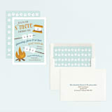 "S'More Fun" - Children's Birthday Party Invitations in Sky by Chelsey Scott - Assembled