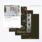 "Skip Go" - Children's Birthday Party Invitations in Forest by Jennifer Lew - Back of Card Options