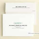 "Dino Party Hat" - Children's Birthday Party Invitations in Fern by Alethea and Ruth - FREE Recipient Addressing