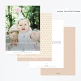 "Disney Princess Tiana's Dress" - Children's Birthday Party Invitations in Southern Cream by Kate Ross - Back of Card Options