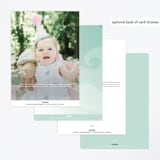 "Disney's Little Mermaid Sea Adventures" - Children's Birthday Party Invitations in Ocean by Ana de Sousa - Back of Card Options