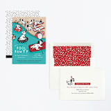 "Disney's 101 Dalmatians Pool Pawty" - Children's Birthday Party Invitations in Firetruck by Jenna Holcomb - Assembled