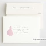 "Disney's Sparkling Princess Belle" - Children's Birthday Party Invitations in Lilac by Angela Thompson - FREE Recipient Addressing