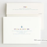 "Disney Mickey & Friends Birthday Train" - Children's Birthday Party Invitations in Sky by Madhvi Samimi - FREE Recipient Addressing