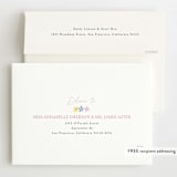 "Disney's Princess Portrait" - Children's Birthday Party Invitations in Cotton Candy by Cass Loh - FREE Recipient Addressing