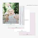 "Disney's Elsa and Nokk Magical Forest" - Children's Birthday Party Invitations in Dawn by Kim Thoa - Back of Card Options