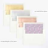"Candy Shoppe" - Children's Birthday Party Invitations in Lavender by Annie Holmquist - Envelope Liner Options