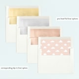 "Rainbow sun" - Children's Birthday Party Invitations in Sherbet by Jennifer Wick - Envelope Liner Options