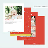 "Disney's Mickey Mouse Balloon Trio" - Children's Birthday Party Invitations in Berry by chocomocacino - Back of Card Options