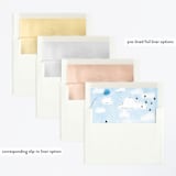 "Disney's Winnie the Pooh Many Birthday Adventures" - Children's Birthday Party Invitations in Hundred Acre Wood by Erin L. Wilson - Envelope Liner Options