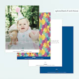 "Disney and Pixar Up! Adventure" - Children's Birthday Party Invitations in Sky by Rebekah Canavan - Back of Card Options