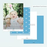 "Disney's Pooh Birthday" - Children's Birthday Party Invitations in Cornflower by Snow and Ivy - Back of Card Options
