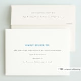 "Disney's Pooh Birthday" - Children's Birthday Party Invitations in Cornflower by Snow and Ivy - FREE Recipient Addressing