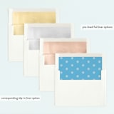 "Disney's Pooh Birthday" - Children's Birthday Party Invitations in Cornflower by Snow and Ivy - Envelope Liner Options