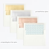 "Sirena" - Children's Birthday Party Invitations in Coral by peetie design - Envelope Liner Options