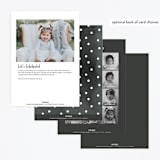 "Penguin Party" - Children's Birthday Party Invitations in Mint by Brianne Larsen - Back of Card Options
