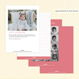 "Storybook" - Children's Birthday Party Invitations in Bubblegum by Erica Krystek - Back of Card Options