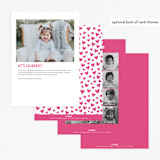 "We Connect!" - Children's Birthday Party Invitations in Bubblegum by Christina Novak - Back of Card Options