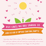 "We Connect!" - Children's Birthday Party Invitations in Bubblegum by Christina Novak - Detail