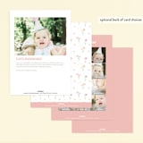 "storybook farm" - Children's Birthday Party Invitations in Strawberry by Jennifer Wick - Back of Card Options