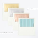 "Celebration Stack" - Children's Birthday Party Invitations in Sky by Sarah Brown - Envelope Liner Options