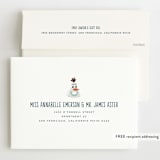 "Disney's Frozen Big Birthday Blowout" - Children's Birthday Party Invitations in Birch by Erica Krystek - FREE Recipient Addressing