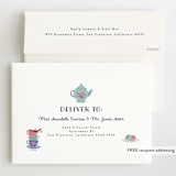 "Disney's Alice In Wonderland Birthday" - Children's Birthday Party Invitations in Sky by Annie Holmquist - FREE Recipient Addressing