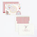 "Disney's Dumbo" - Children's Birthday Party Invitations in Sugar by Teju Reval - Assembled