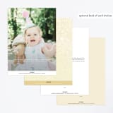 "Disney's Tinkerbell Fairy Dust" - Children's Birthday Party Invitations in Pixie by Heather Cairl - Back of Card Options