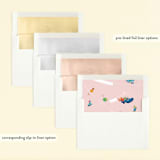 "Disney's Cinderella dressmakers" - Children's Birthday Party Invitations in Peony by Jackie Crawford - Envelope Liner Options