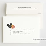 "Disney's Mickey Balloon Bunch" - Children's Birthday Party Invitations in Cream by Adelyn T. - FREE Recipient Addressing