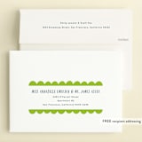 "Disney and Pixar's Monster Mike" - Children's Birthday Party Invitations in Seaweed by Orasie - FREE Recipient Addressing