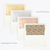 "Disney's Bambi Our Deerest" - Children's Birthday Party Invitations in Fawn by Hudson meet Rose - Envelope Liner Options