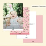 "Disney Vintage Minnie's Mouse" - Children's Birthday Party Invitations in Blush by Heather Schertzer - Back of Card Options