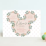 "Disney's Minnie wildflower" - Children's Birthday Party Invitations in Clementine by Susan Zinader - Front
