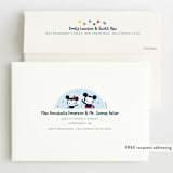 "Disney's Happy Mickey & Friends" - Children's Birthday Party Invitations in Sky by peetie design - FREE Recipient Addressing