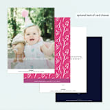 "Disney's Alice In Wonderland Garden" - Children's Birthday Party Invitations in Midnight by Lehan Veenker - Back of Card Options
