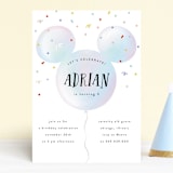 "Disney's Mickey Mouse Palloncino" - Children's Birthday Party Invitations in Sky by chocomocacino - Front