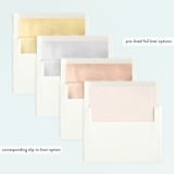 "Vintage Stripes" - Children's Birthday Party Invitations in Soft Rose by BeachPaperCo - Envelope Liner Options