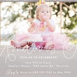 "Whimsical" - Children's Birthday Party Invitations in Icing by Emily Betts - Detail