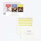 "One Two Three" - Children's Birthday Party Invitations in Carnival by Susan Brown - Assembled